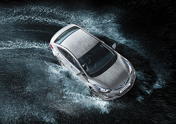 Elantra Splash Shot